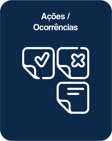 AÇÕES - OCORRÊNCIAS - WEET SISTEM